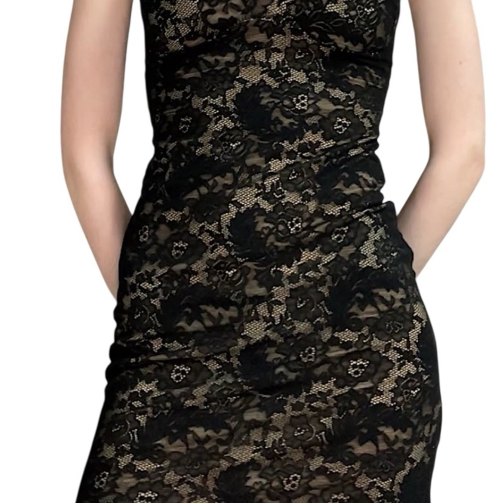 Wilfred Black Lace Dress
